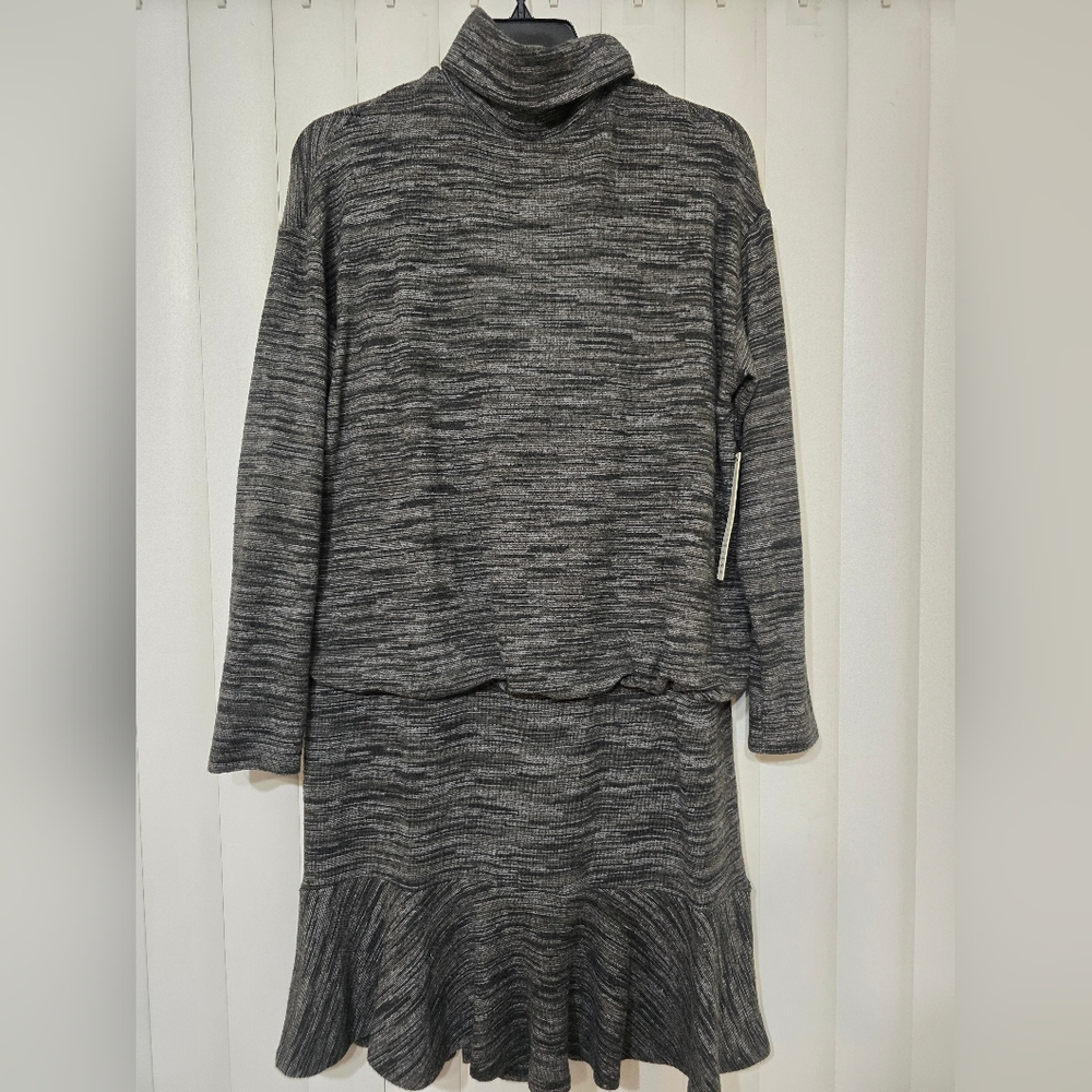 Bailey 44 Charcoal Long Sleeve Dress